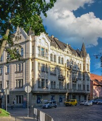 Obraz premium The old town in Lviv, Ukraine