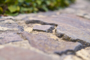close up of stone