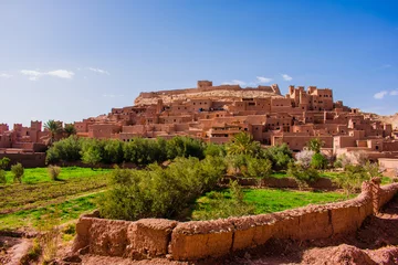 Poster Field in Ait Ben Haddou, Morocco © Keith
