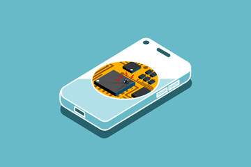 5g, 6g, 6th generation wireless systems, abstract, building, card, chip, circuit, communication, component, concept, connect, design, destroy, development, electric, electronic, engineering, flat, gen