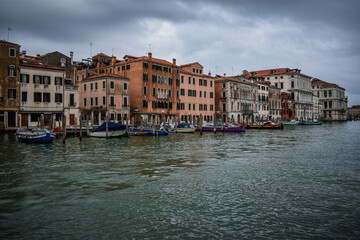 View along canal in Venice