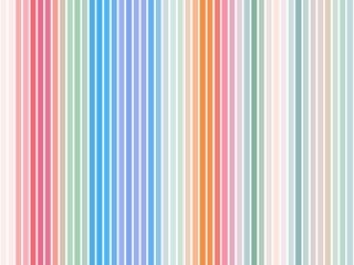 Seamless pattern from colorful vertical stripes on white background. Print for fabric, textile, wrapping paper.