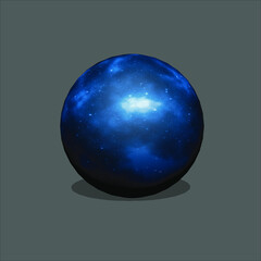 space planet isolated on background realease clipping mask for using globe 