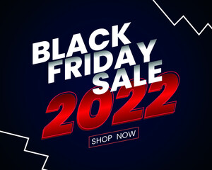  Black Friday Sale Post Template 2022.