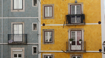 Fototapeta na wymiar Colours in Lisbon