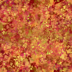 Abstract seamless background with spots stains splashes blots smudges strokes splats of earthy autumn natural shades