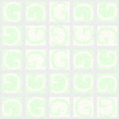 Abstract Geometric Pattern generative computational art illustration