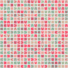 Abstract Geometric Pattern generative computational art illustration