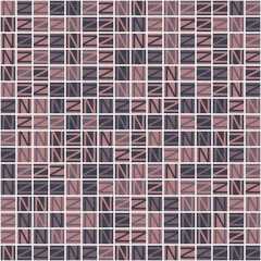 Abstract Geometric Pattern generative computational art illustration
