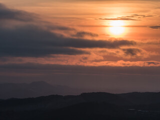 千葉の夜明け。The dawn of Chiba.