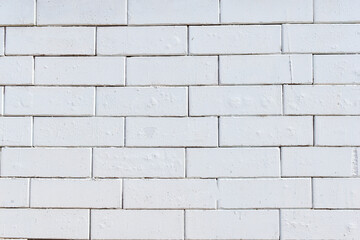 white brick wall texture abstract background