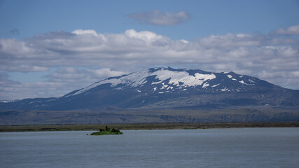 The infamous Mt Hekla volcano in South Iceland.
