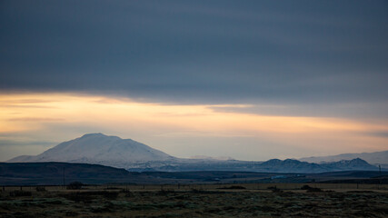 The infamous Mt Hekla volcano in South Iceland.