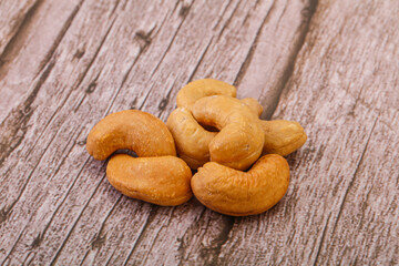 Natural organic Cashew nut heap