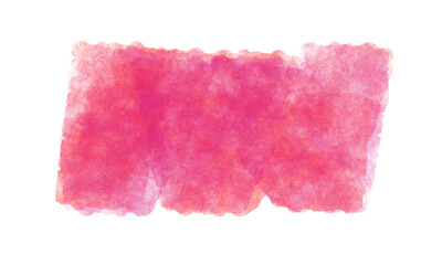 Red and Pink Water Color Combination Brush Stroke