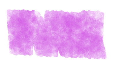 Single Purple Water Brush Stroke Effect.