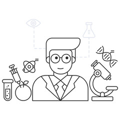 a unique illustration of biotechnology