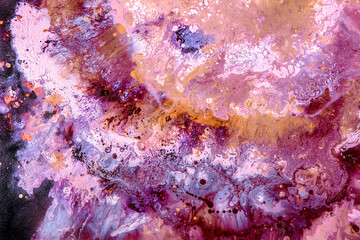 Marble. Liquid paints. Grunge texture. Abstract painting. Modern art.