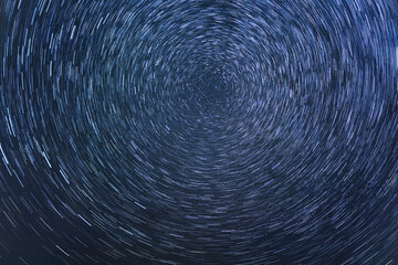 blue background with star trek