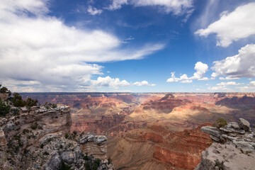 Fototapeta na wymiar view over the grand canyon