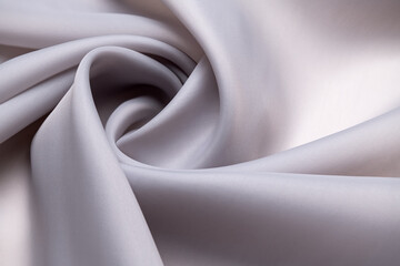 Background, texture. Template. Silk fabric, organza "Carolina", colors gray.