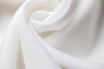 Background, texture. Template. Silk fabric, matte organza 