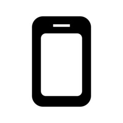 Smartphone icon isolated on white background
