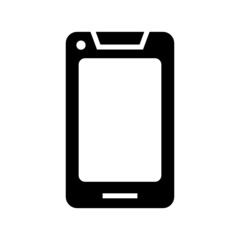 Smartphone icon isolated on white background