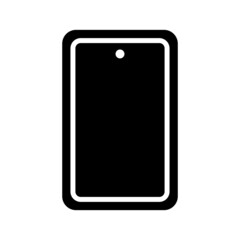 Smartphone icon isolated on white background