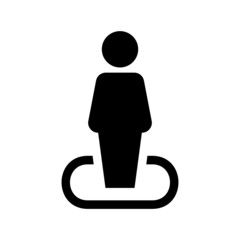 Street View icon isolated on white background