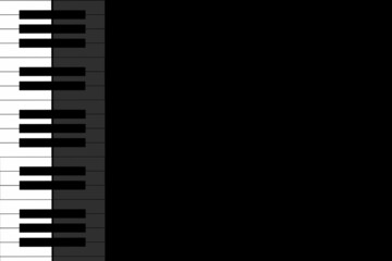 piano keys background