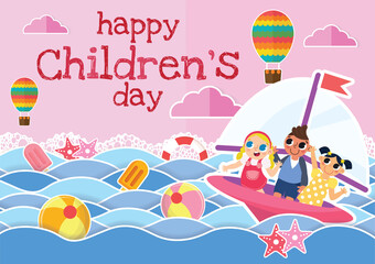 children's day vector kids and toys kid stuffs wallpaper 