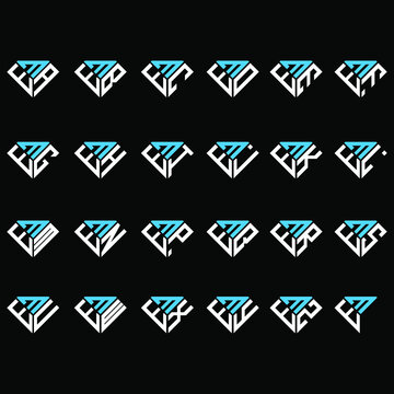 MEA to MEZ letter logo creative design, Multiple triple letter logo design