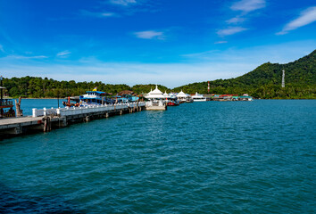 Ferries, Dive Boats at Ko Chang, Thailand