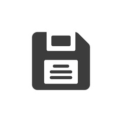 Floppy disk icon or save button icon concept