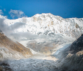 Glacier Annapurna Base Camp