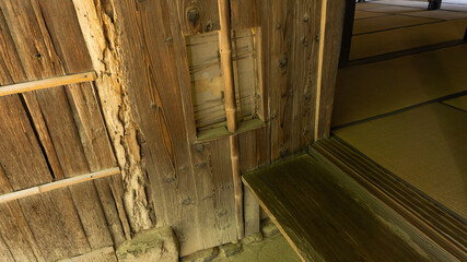 松陰神社の古い日本家屋