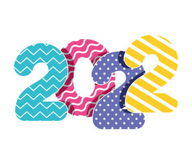 cute 2022 year design