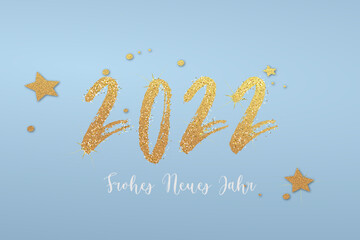 frohes neues Jahr 2022