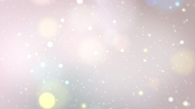 ホワイトのキラキラ背景