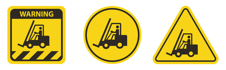 Warning Do not operate the forklift © Seetwo