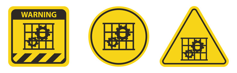PPE Icon.Use Guards Protection Symbol Sign Isolate On White Background,Vector Illustration EPS.10