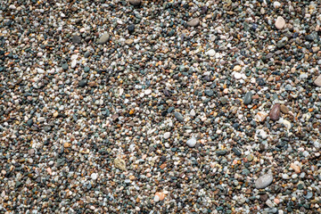 Clean sand on the beach