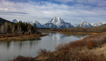 Oxbow Bend  in Grand Teton National Park, Wyoming