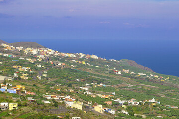 Fototapeta na wymiar Valle de San Andrés y Sauces, La Palma