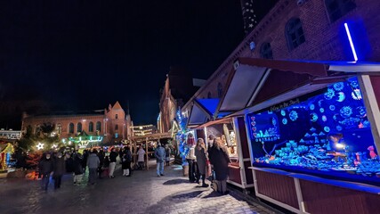 Fototapeta na wymiar nordischer Weihnachtsmarkt
