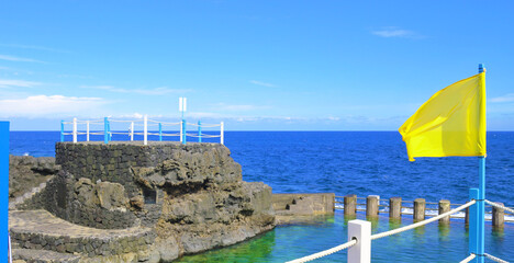 Charco azul, La Palma