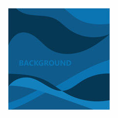 wave background vector of nature template design illustration