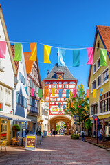 Unteres Tor, Bietigheim Bissingen, Baden-Württemberg, Deutschland 