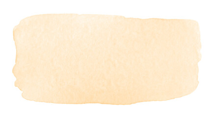 Abstract light orange watercolor painting